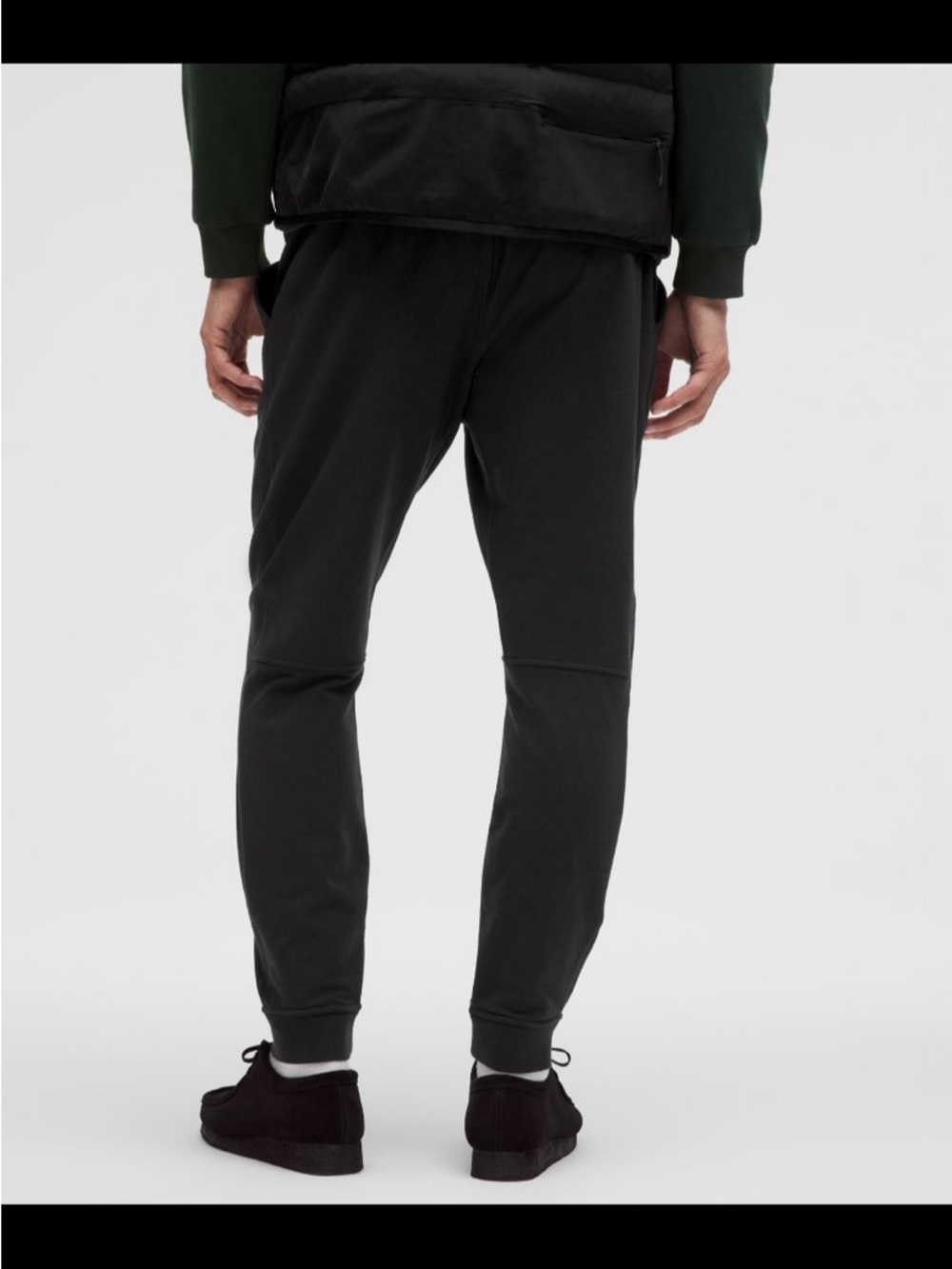 lululemon athletica Men's Black Jogger Sweatpants